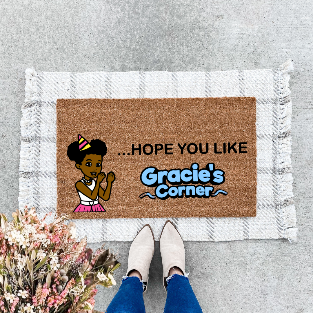 Hope You Like Gracie's Corner Doormat