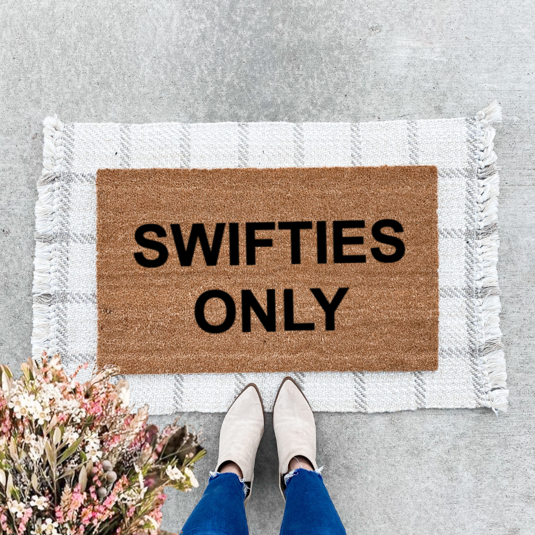 Swifties Only Doormat