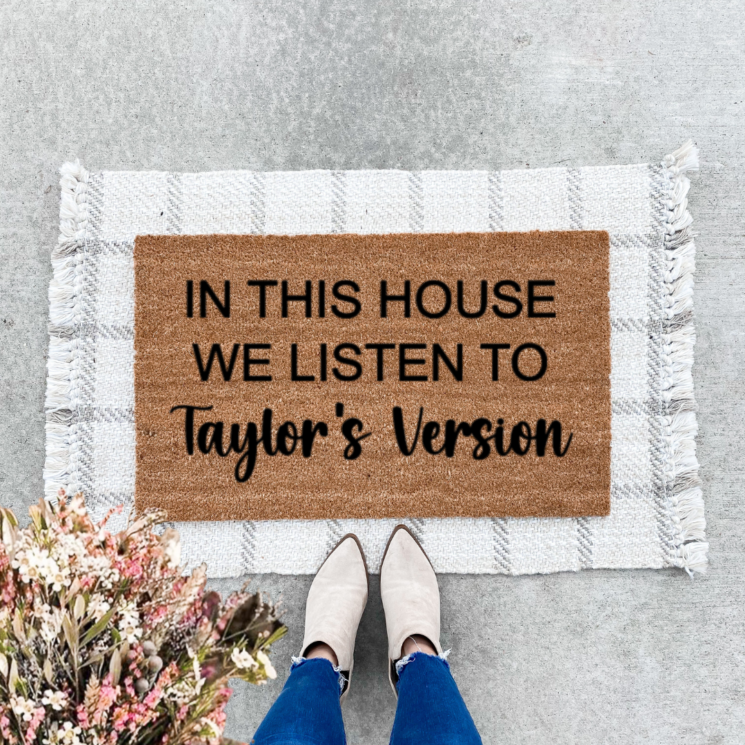 Taylor's Version Doormat