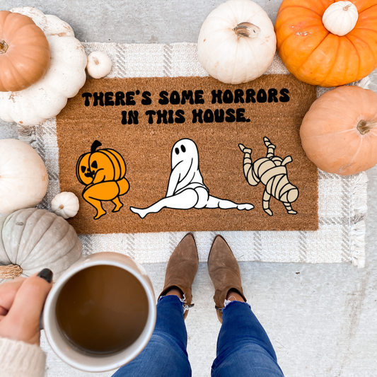 There's Some Horrors In This House Doormat
