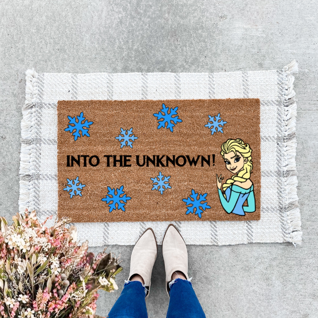 Into the Unknown Doormat
