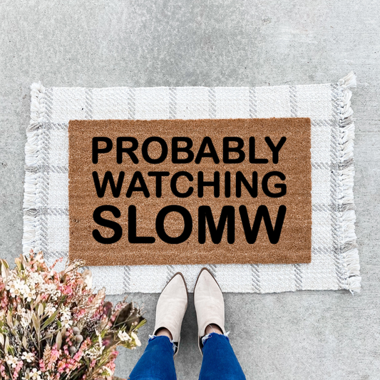 Probably Watching Secret Lives Of Mormon Wives Doormat