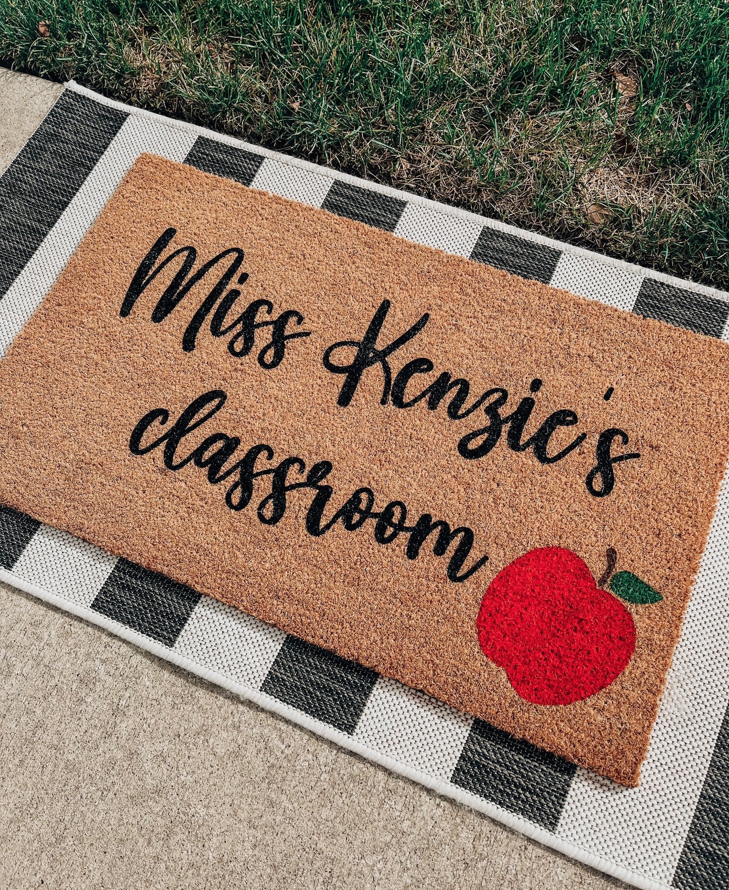 Personalized Classroom Doormat