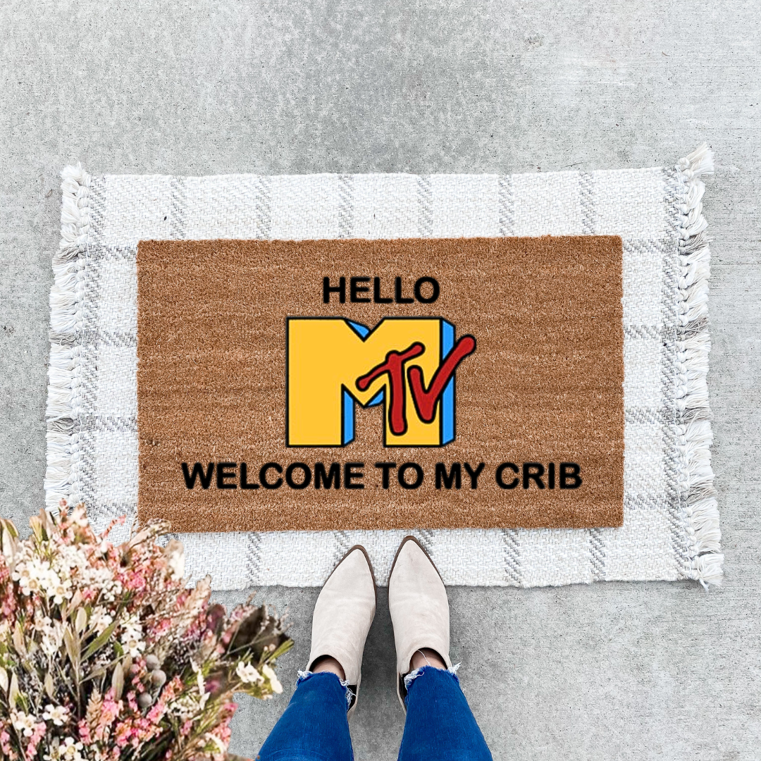 MTV Welcome To My Crib Doormat