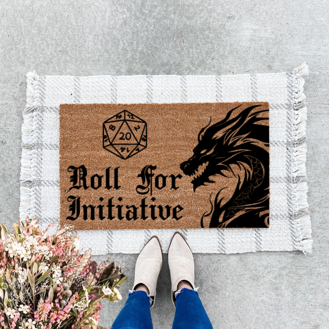 Roll For Initiative Doormat