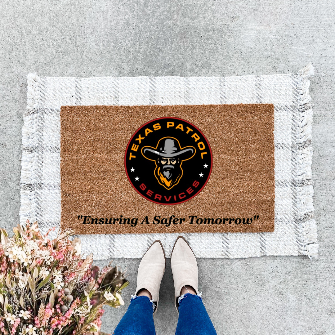 Texas Patrol Services Doormat