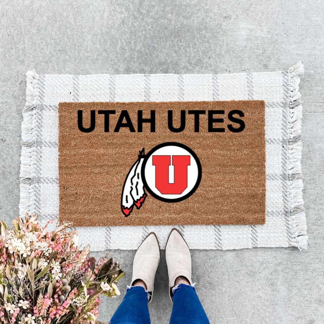 Utah Utes Doormat