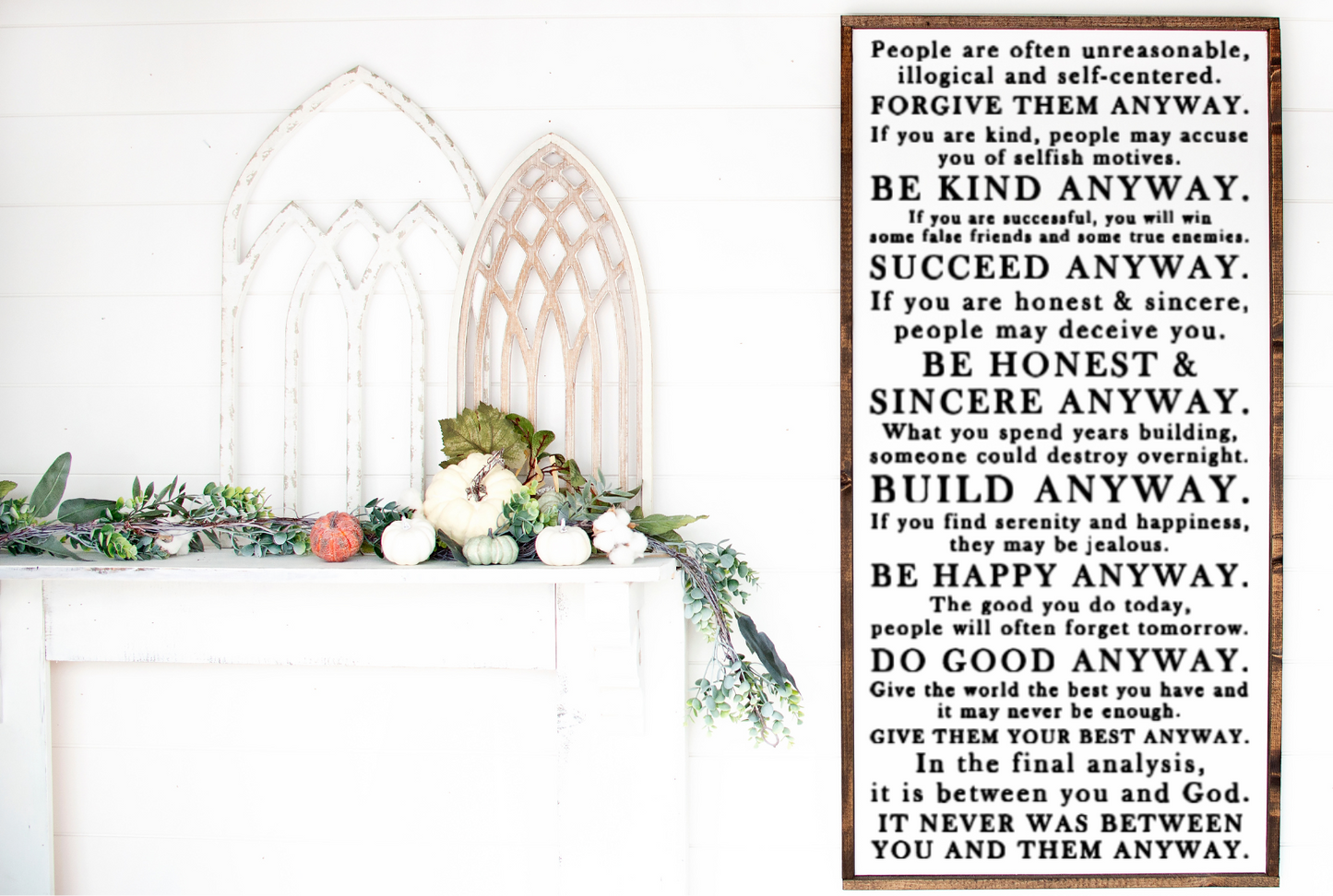 Between You And God Sign