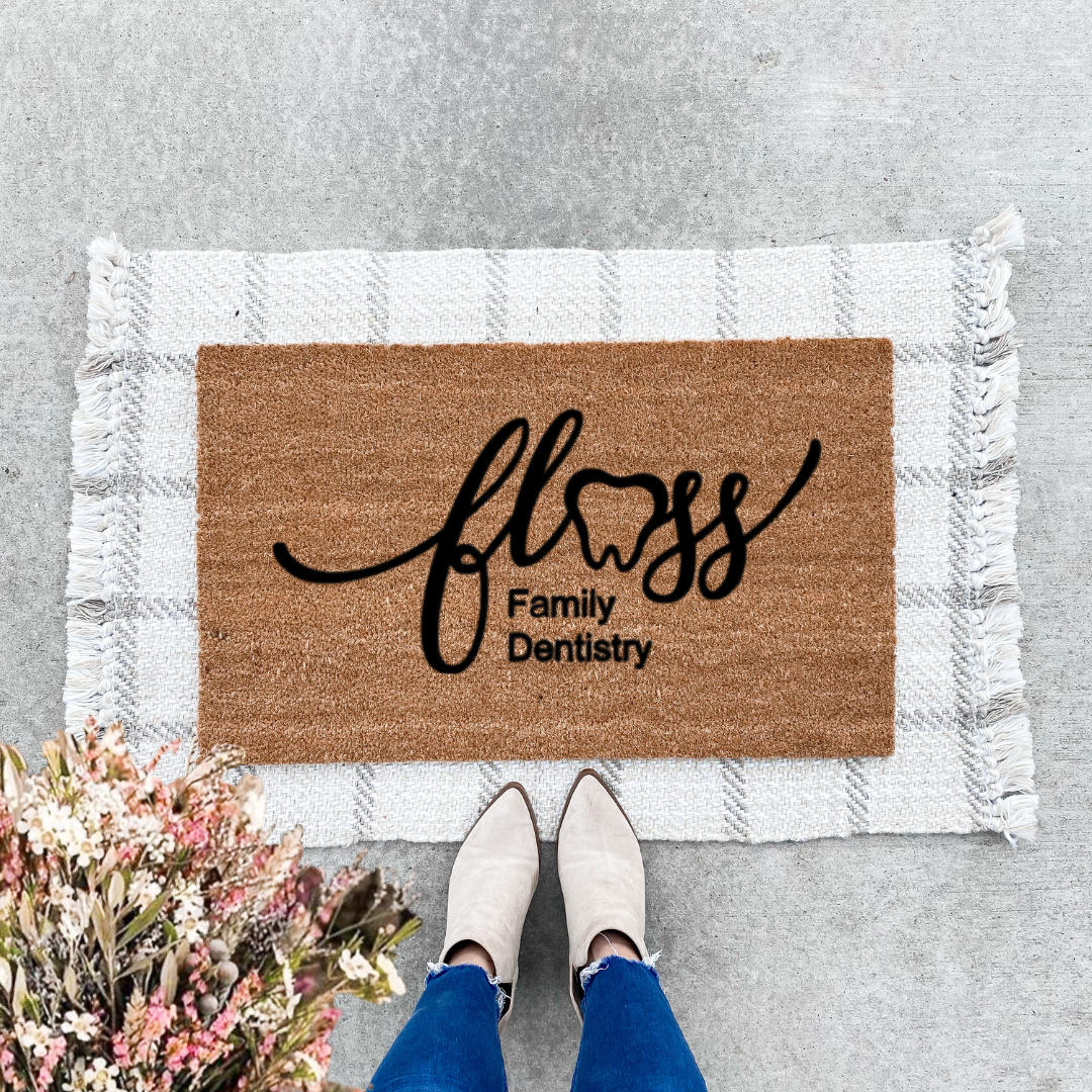Floss Family Dental Doormat