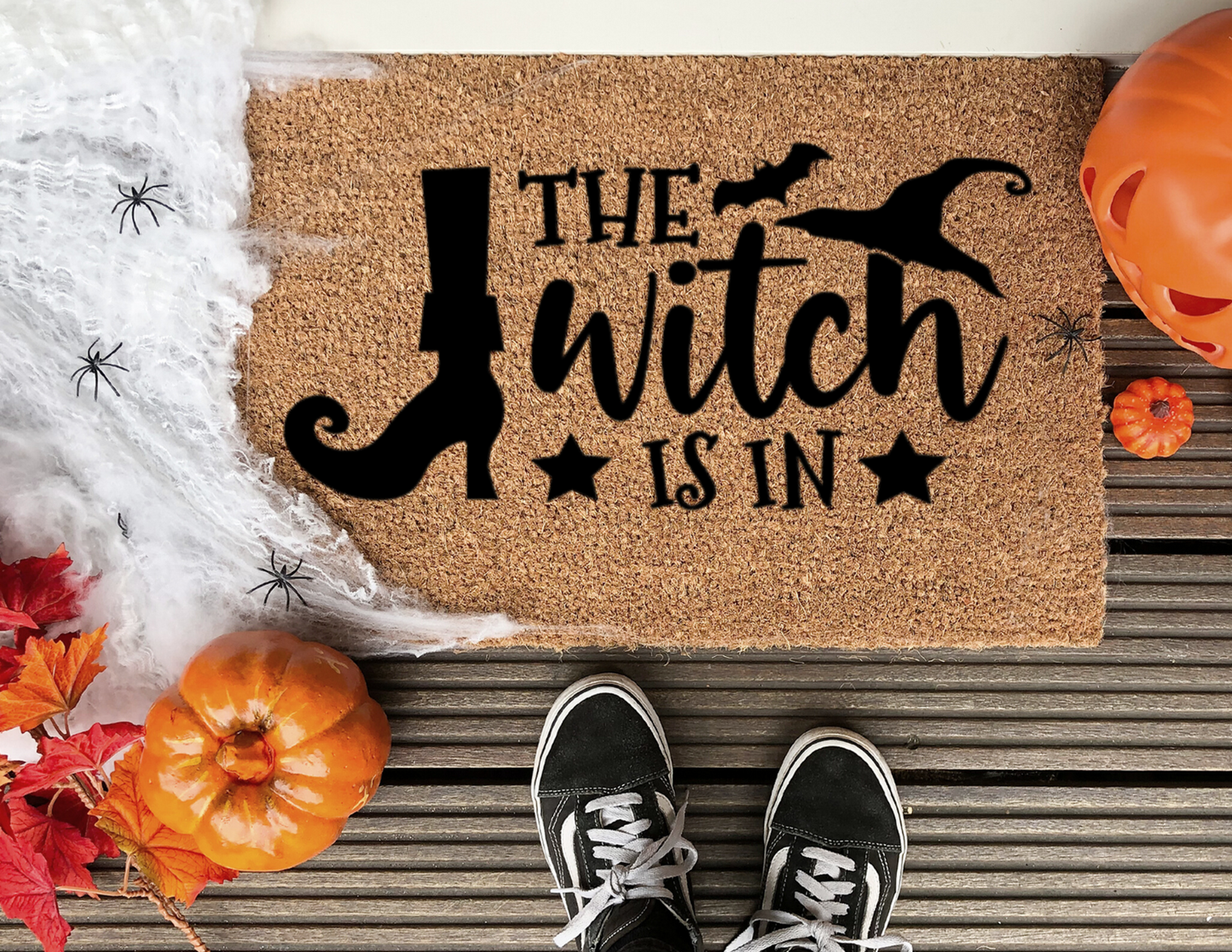 The Witch Is In Doormat