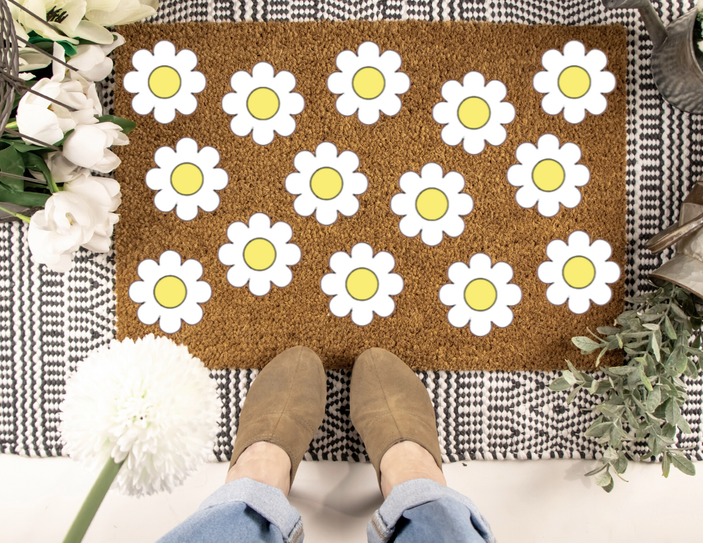 Daisy Doormat