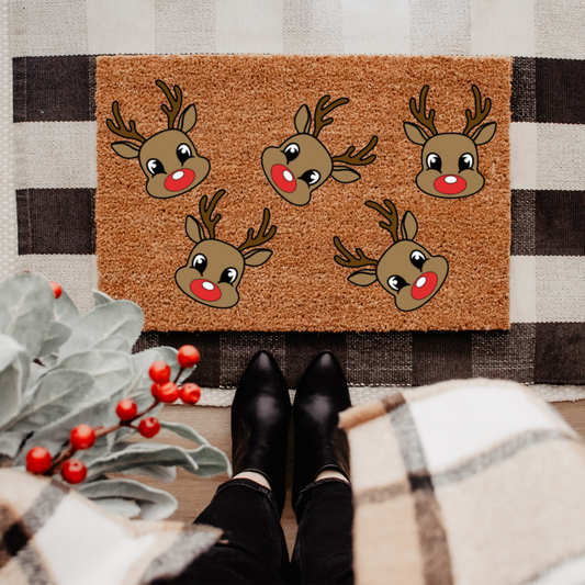 Rudolph Doormat