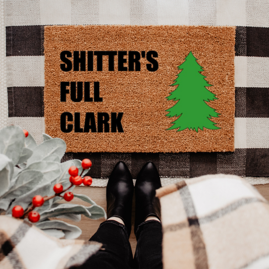 Shitters Full Clark Doormat