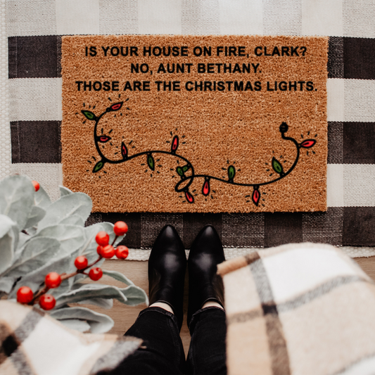 Is Your House On Fire, Clark Doormat