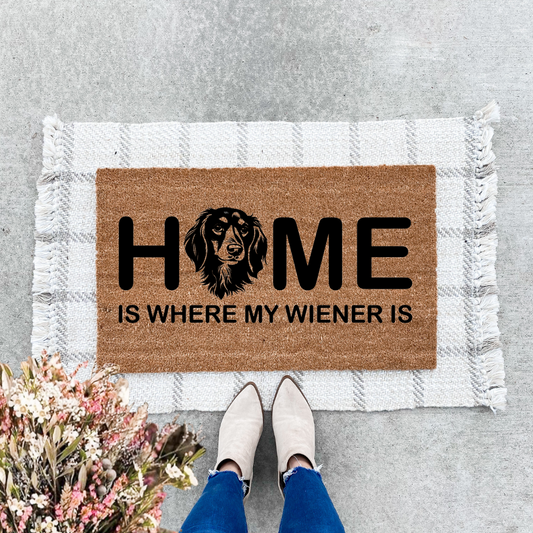 Home is Where my Wiener is Doormat