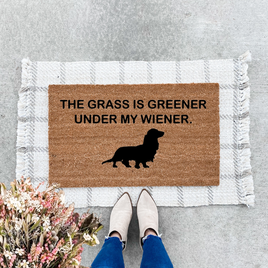 Grass is Greener Under My Wiener Doormat