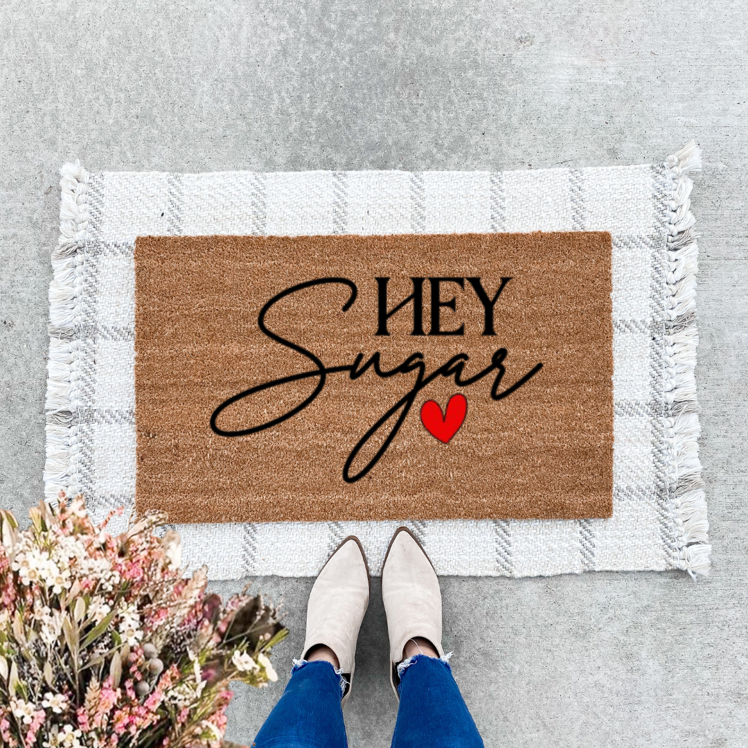 Hey Sugar Doormat