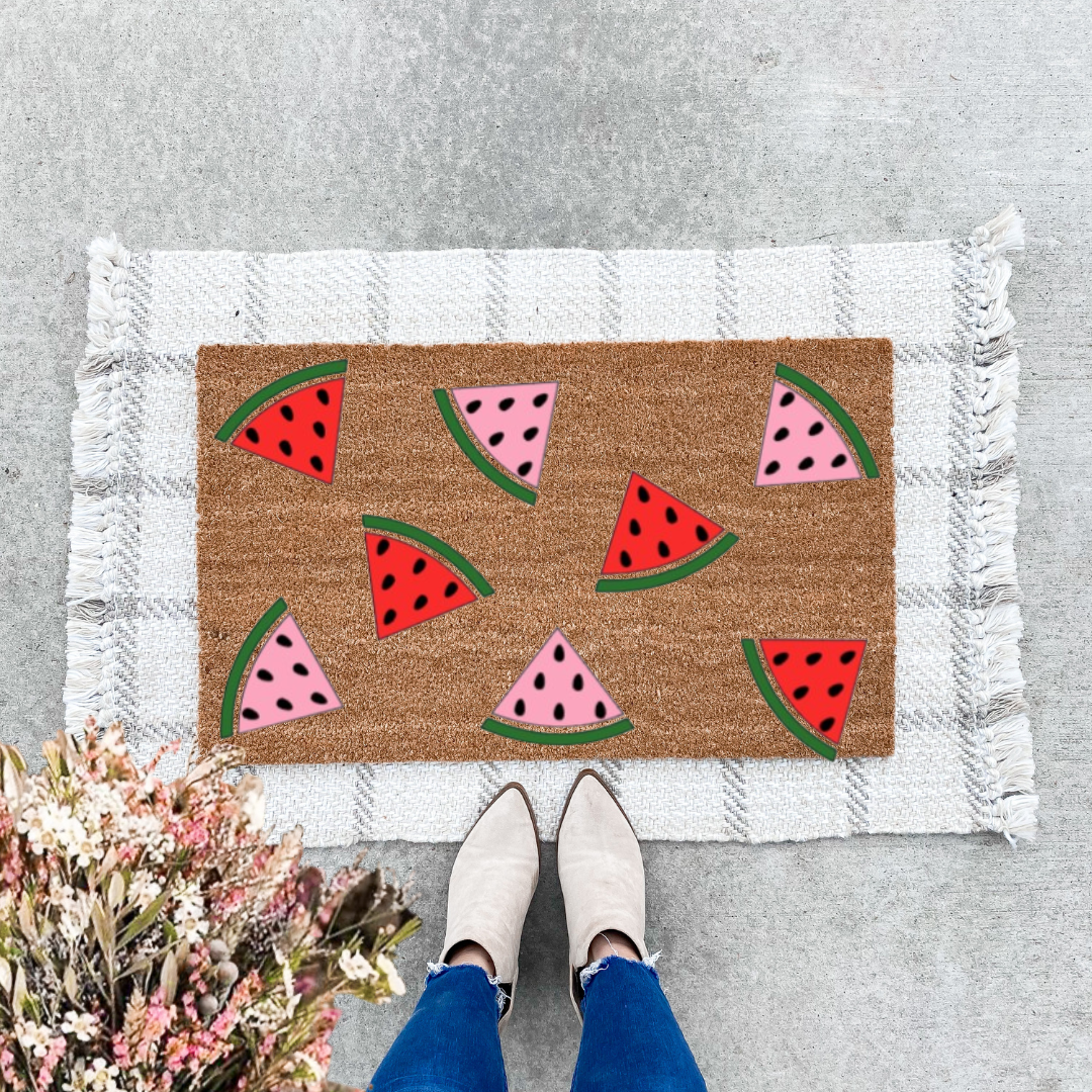 Watermelon Slices Doormat