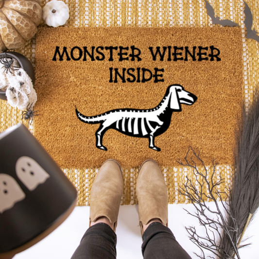 Monster Wiener Doormat