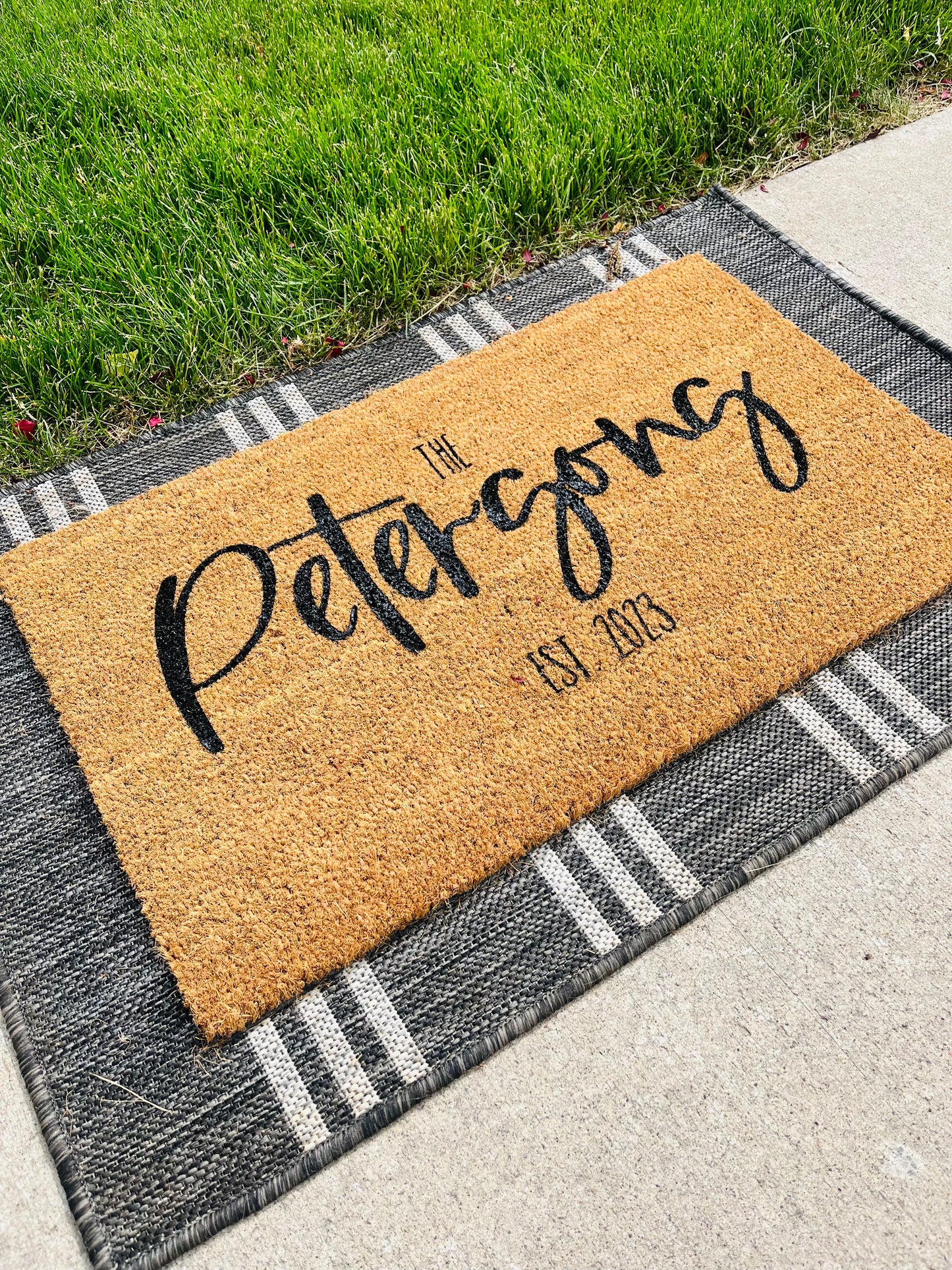 The "Petersons" Doormat