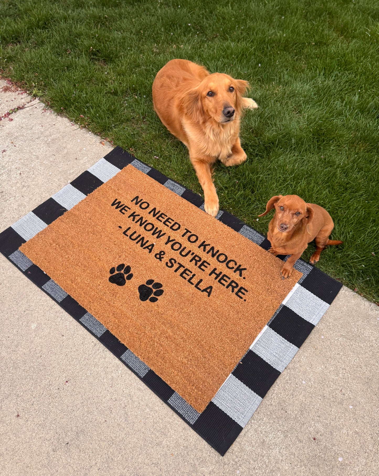 No Need To Knock Doormat