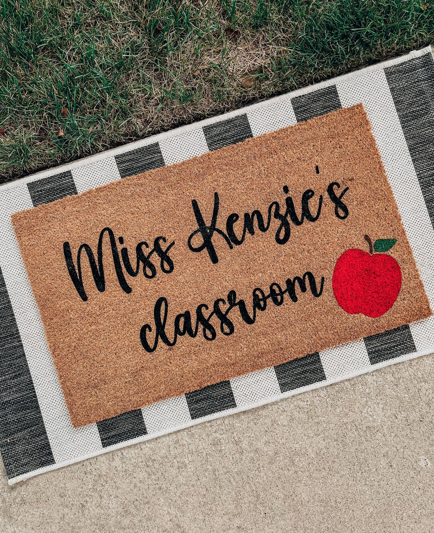 Personalized Classroom Doormat