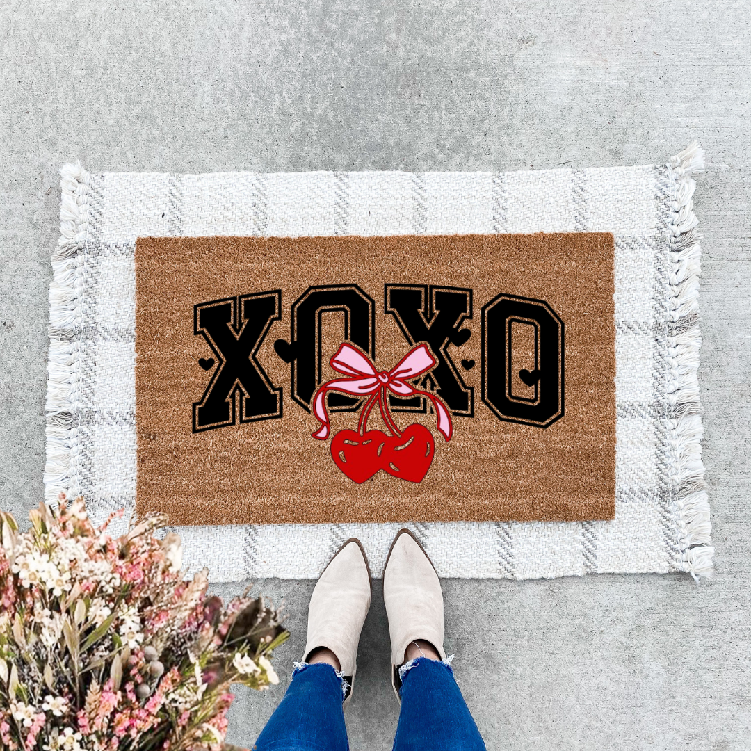 X0X0 Cherry Doormat