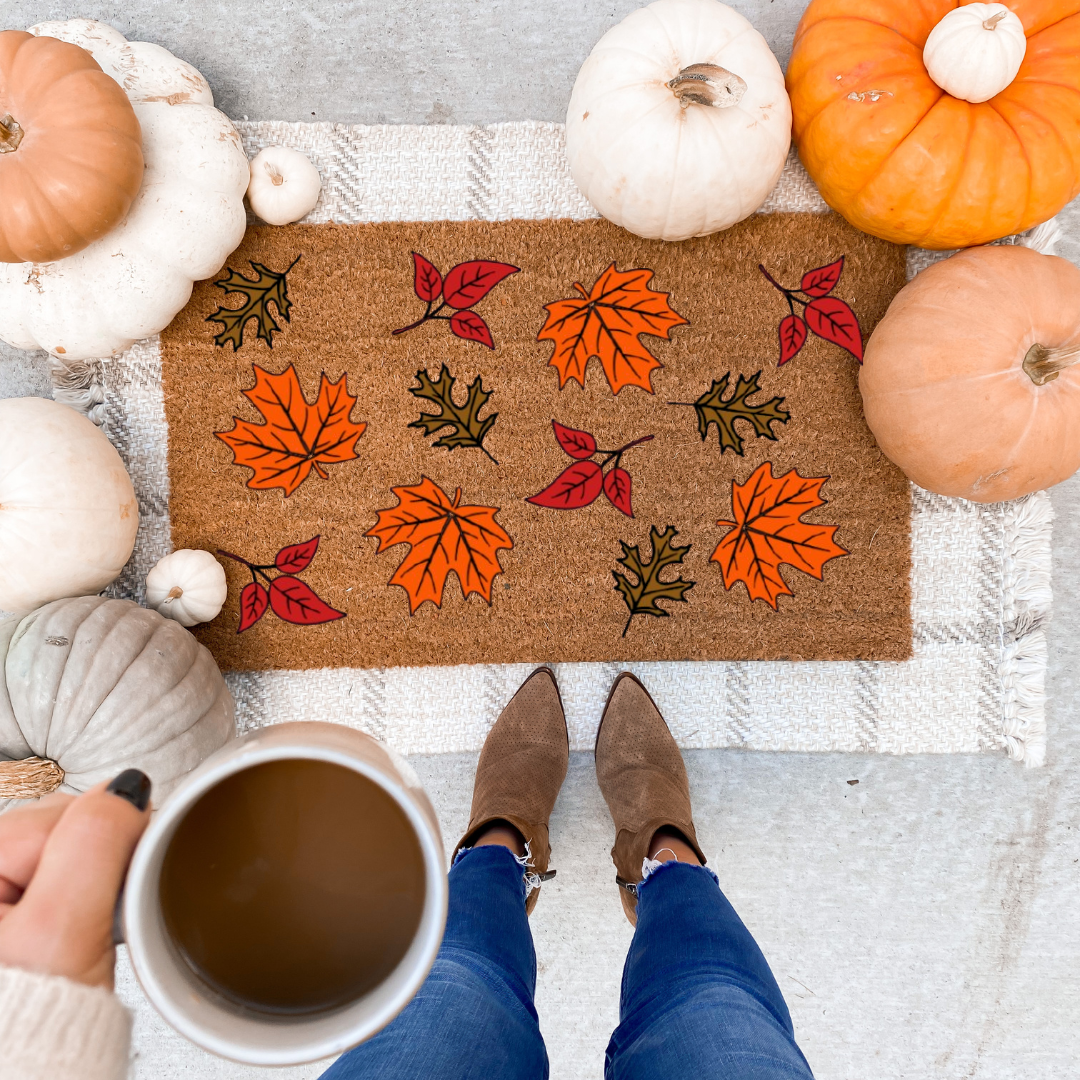 Fall Leaves Doormat