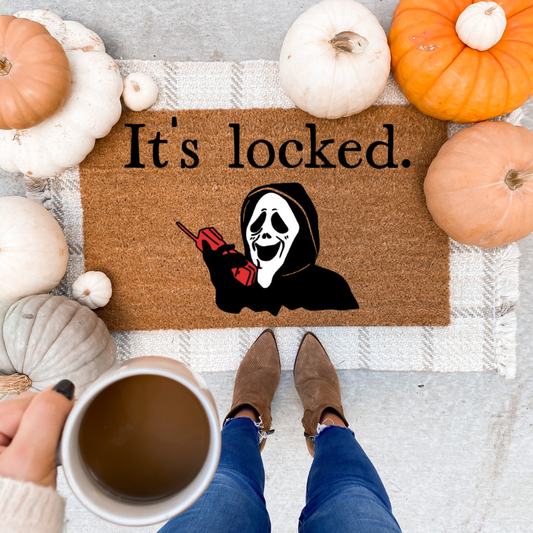 Scary Movie It's Locked Doormat