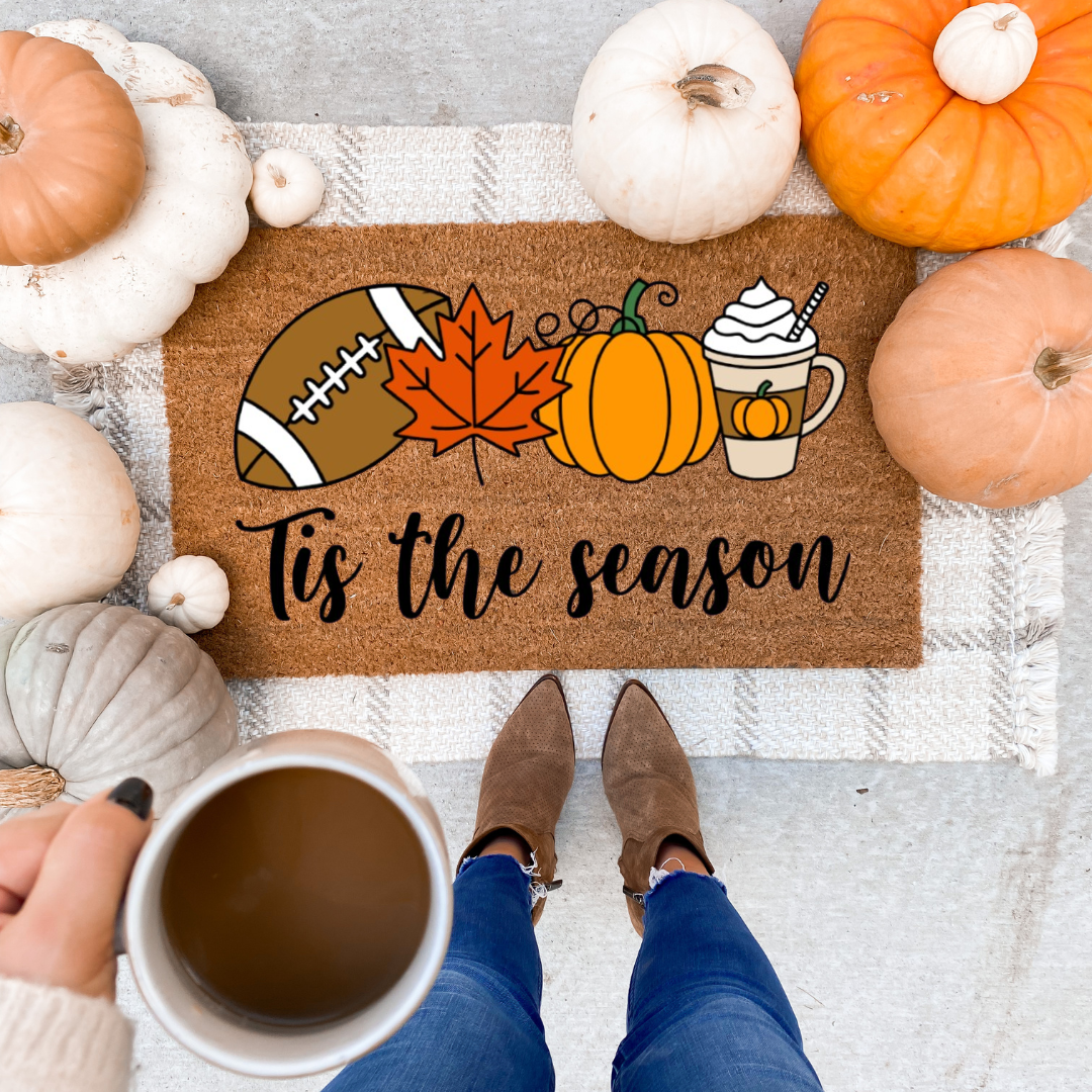 Tis The Season Fall Doormat