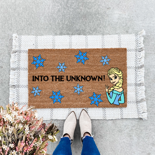 Into the Unknown Doormat