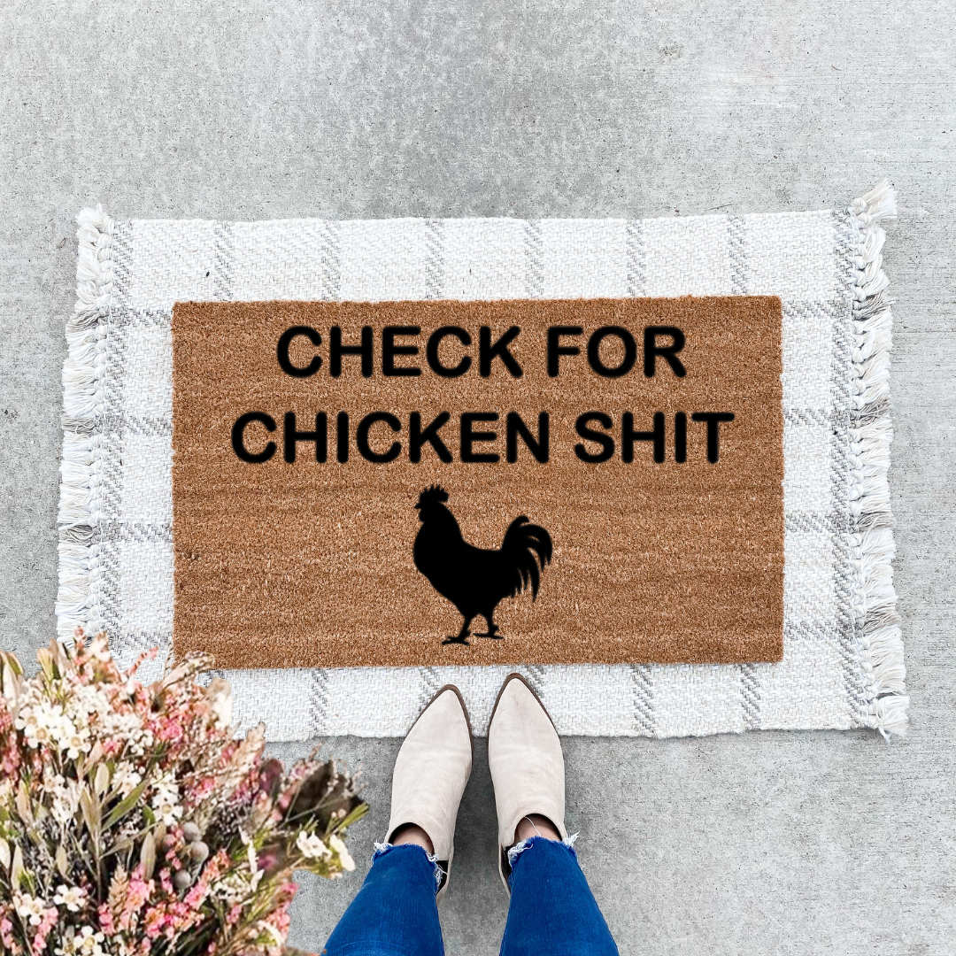 Chicken Shit Doormat
