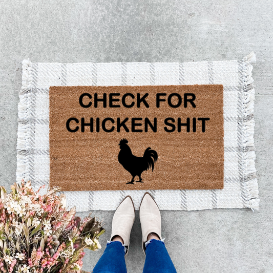 Chicken Shit Doormat