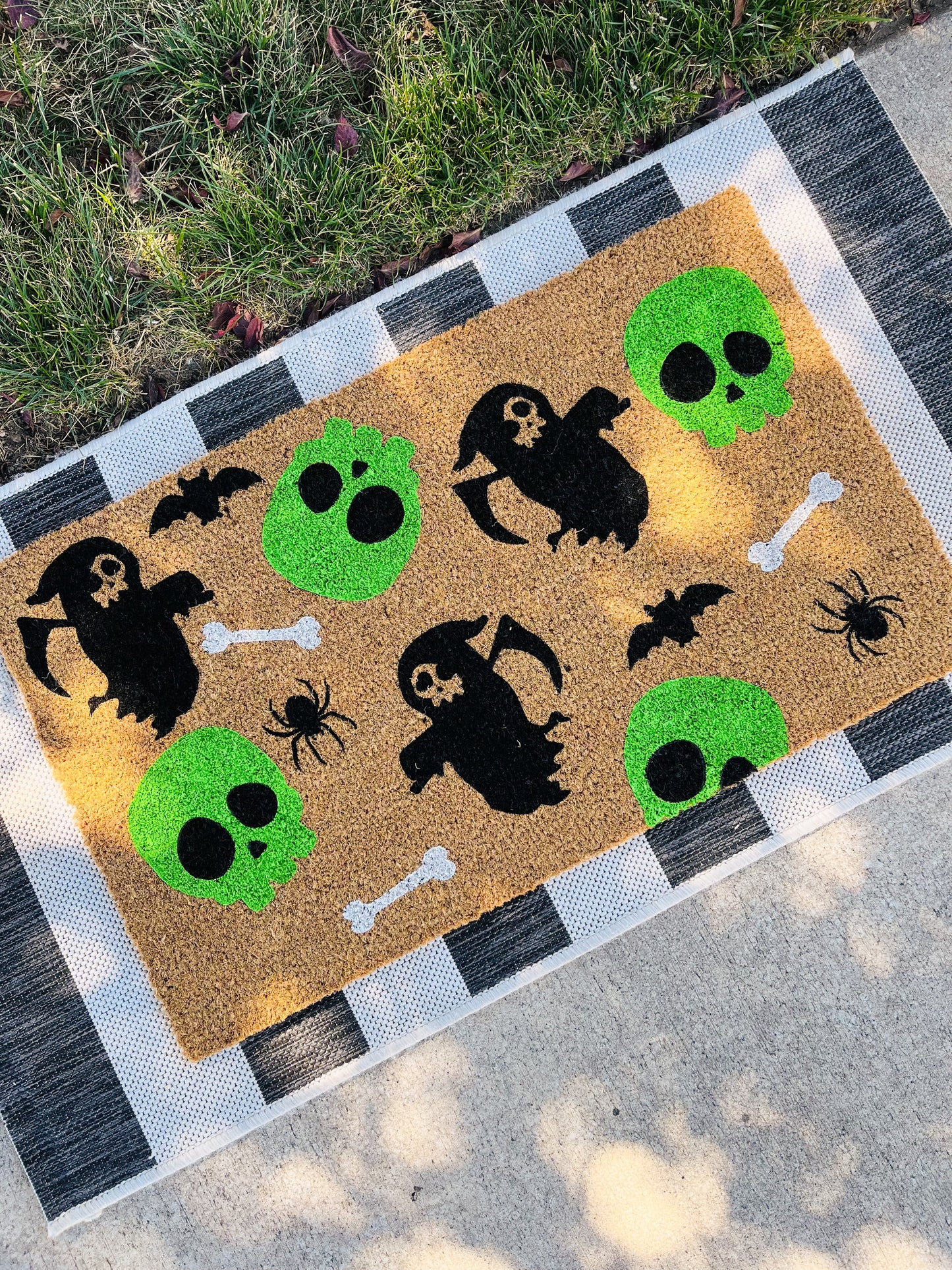 Grim Reaper Doormat