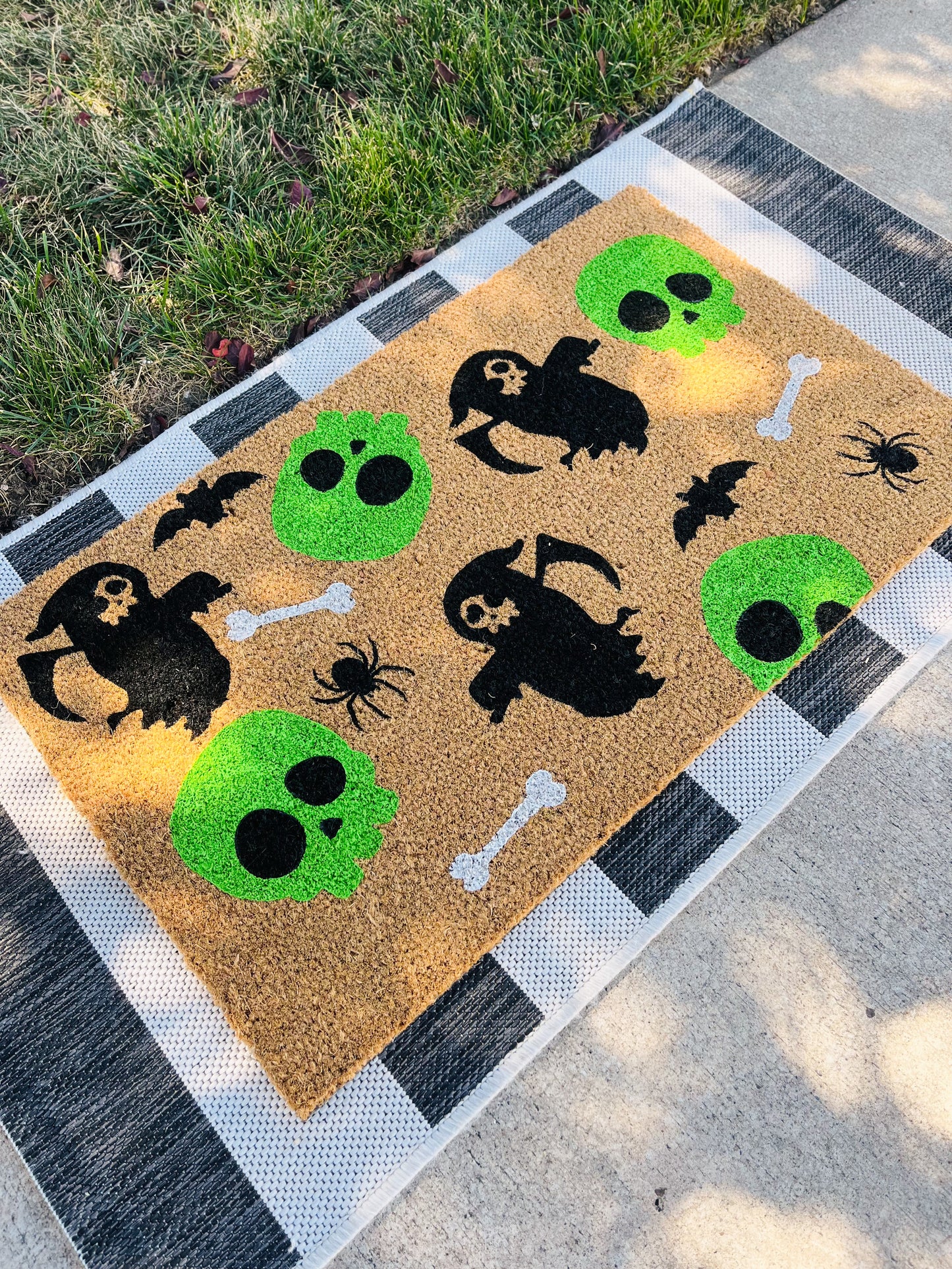 Grim Reaper Doormat