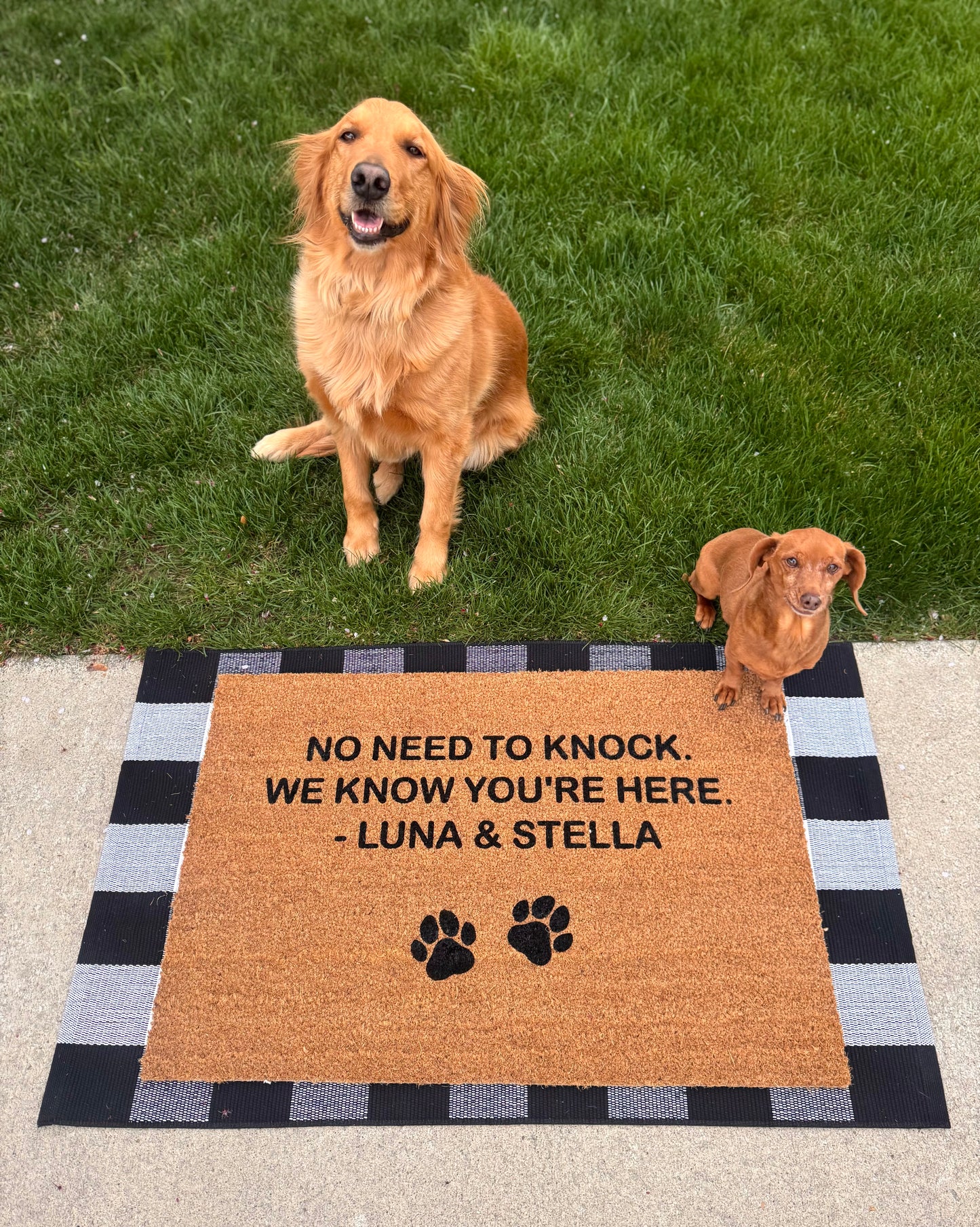 No Need To Knock Doormat