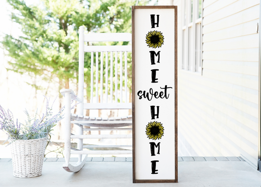 Sunflower Home Sweet Home Porch Sign #2