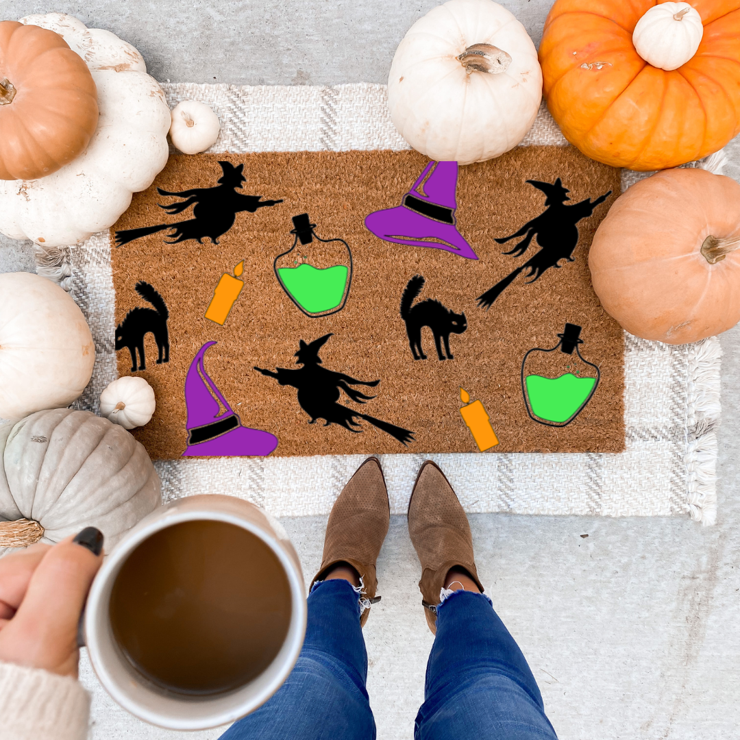 Witch Theme Doormat