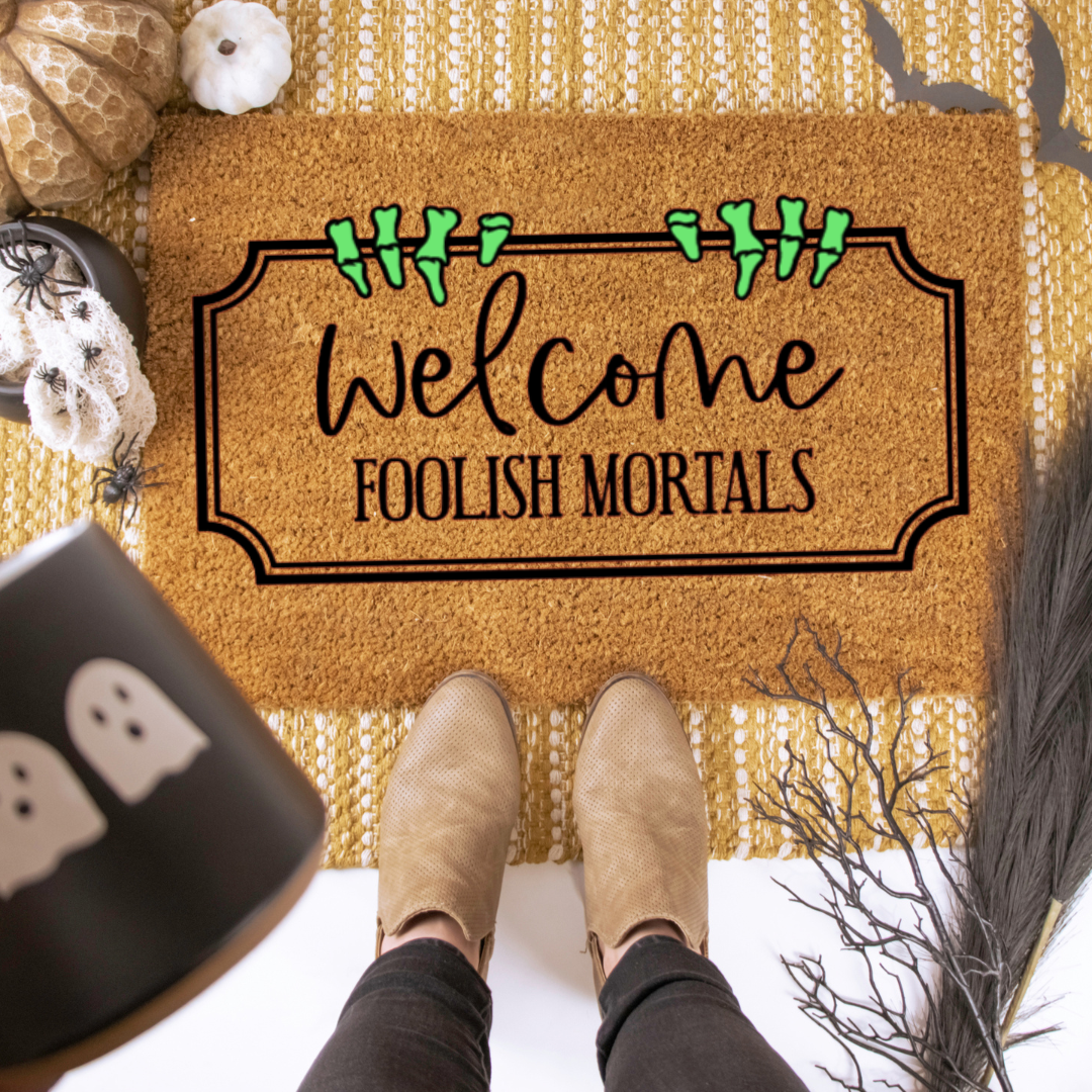 Foolish Mortals Doormat