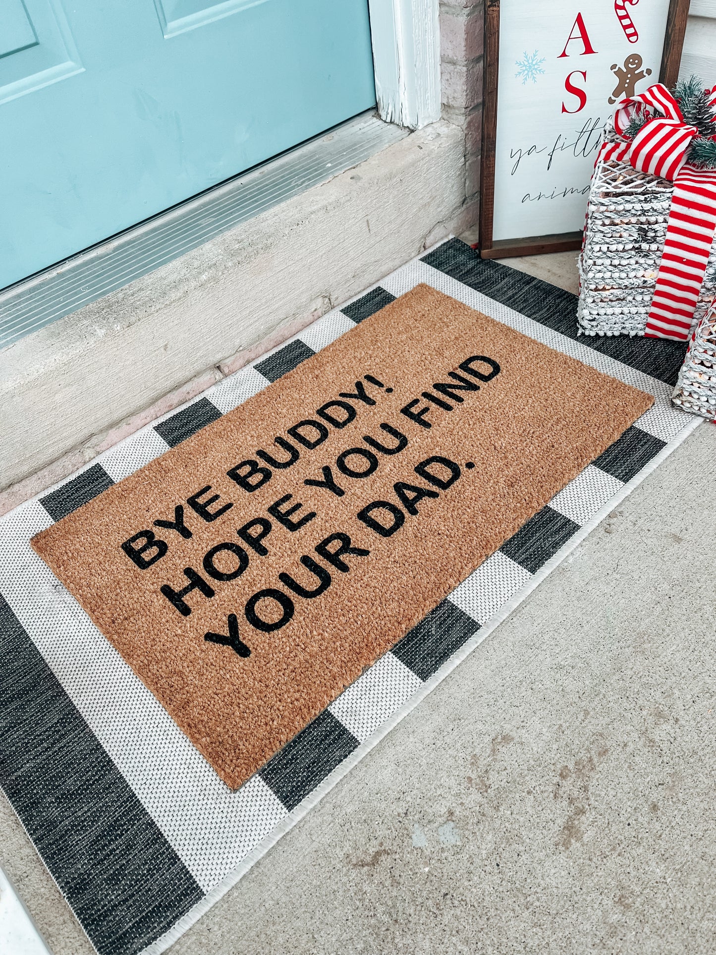 Bye Buddy Doormat