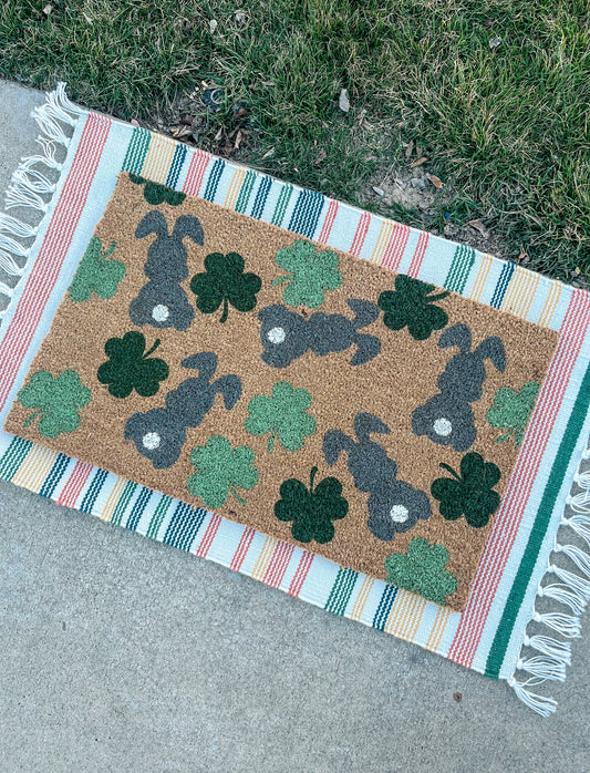 Bunny Clovers Doormat