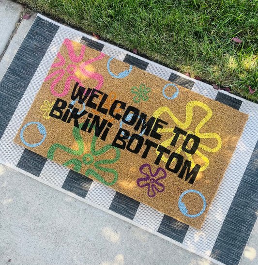 Bikini Bottom Doormat