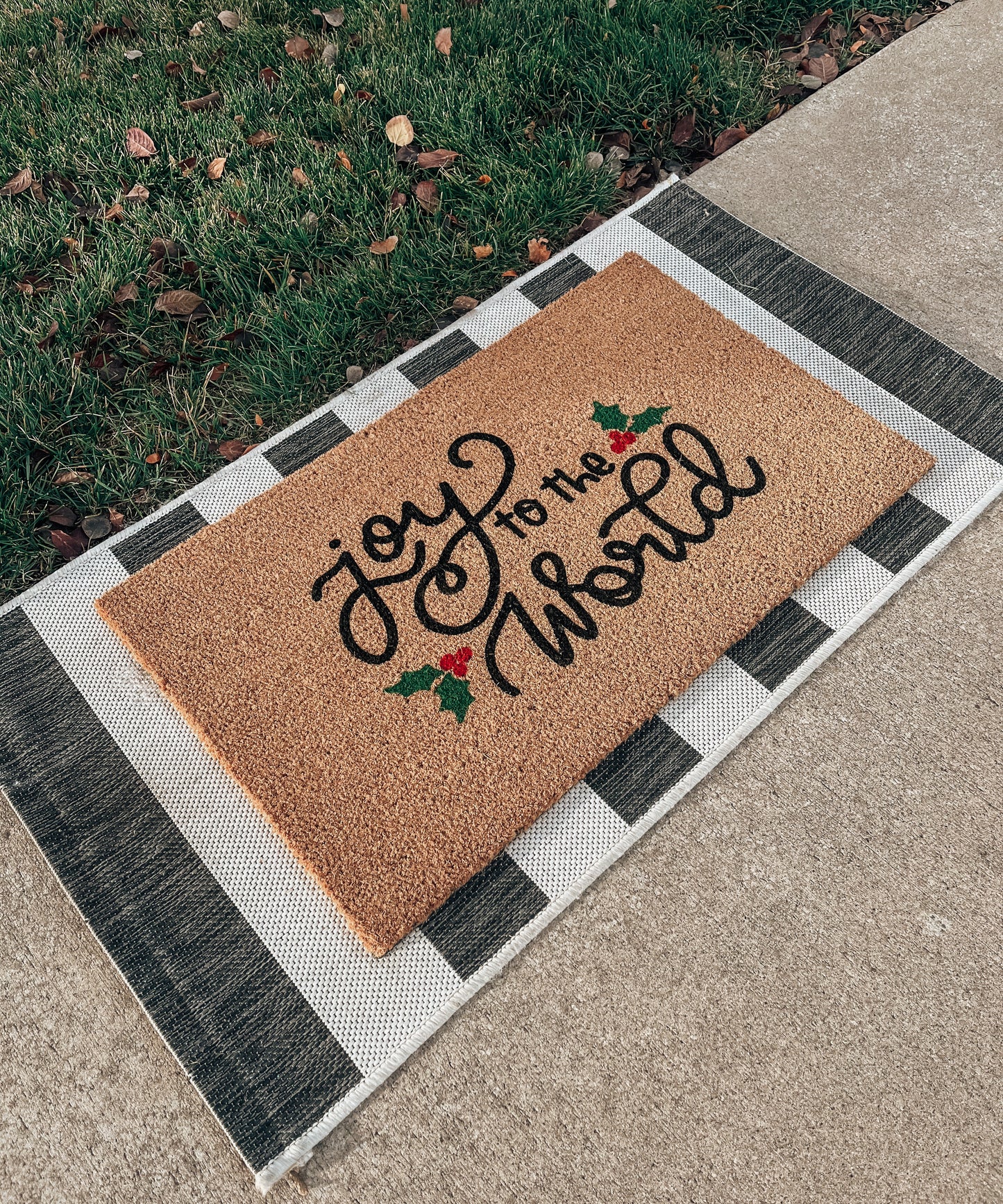 Joy to the World Doormat