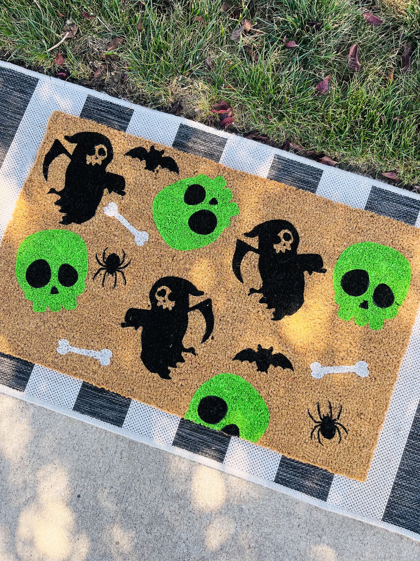 Grim Reaper Doormat