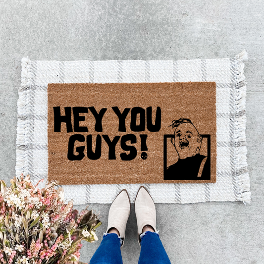 Goonies Hey You Guys Doormat