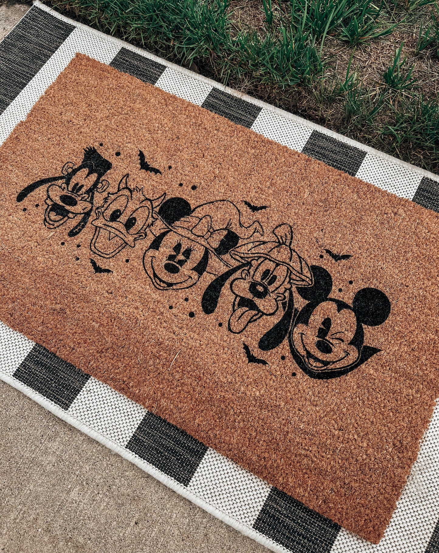 Mickey & Friends Halloween Doormat