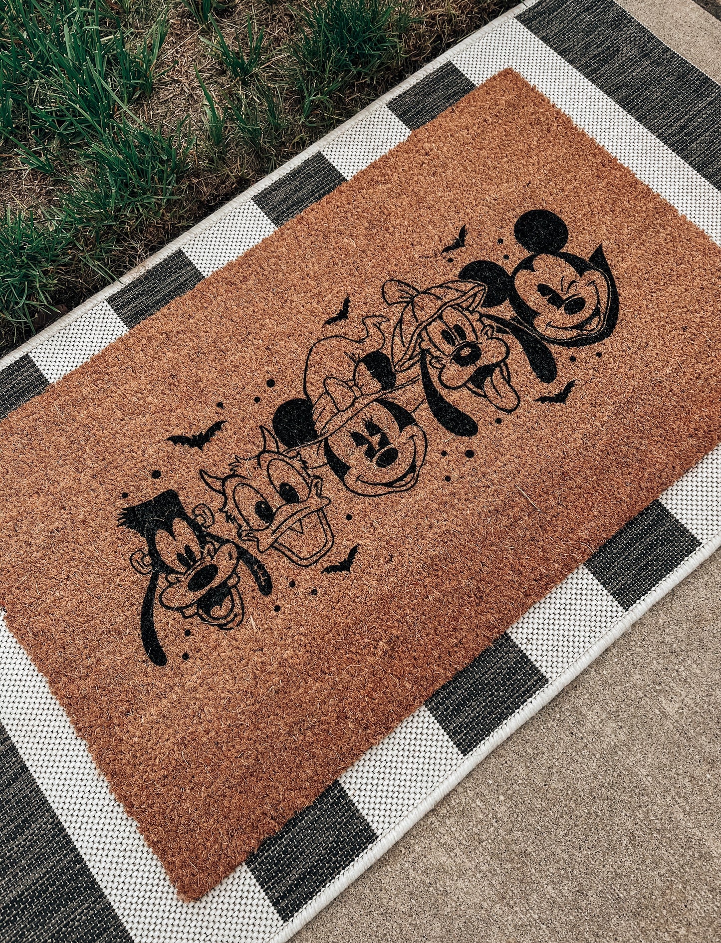 Mickey & Friends Halloween Doormat