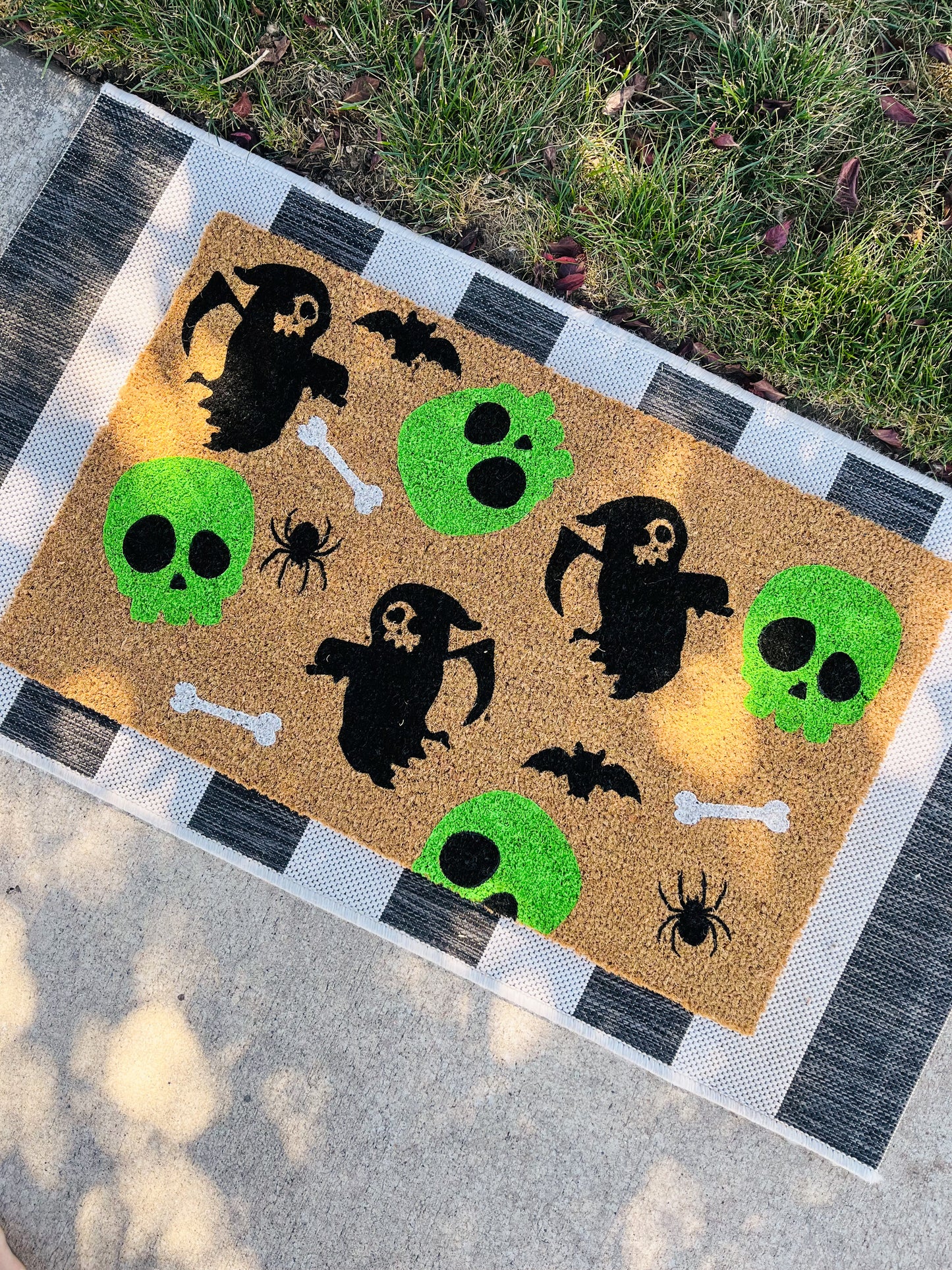 Grim Reaper Doormat