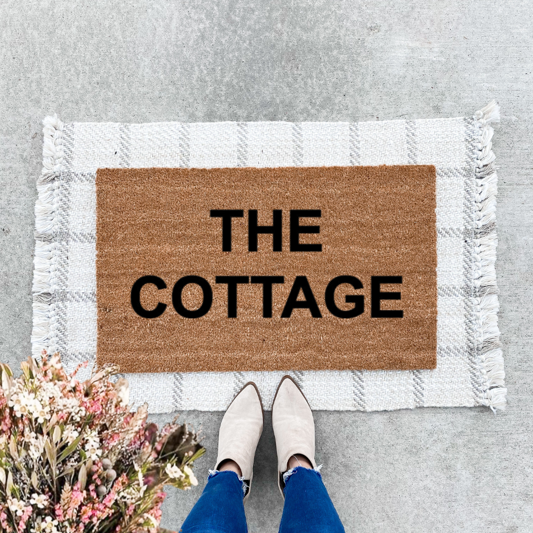 Meet Me At The Cottage Doormat