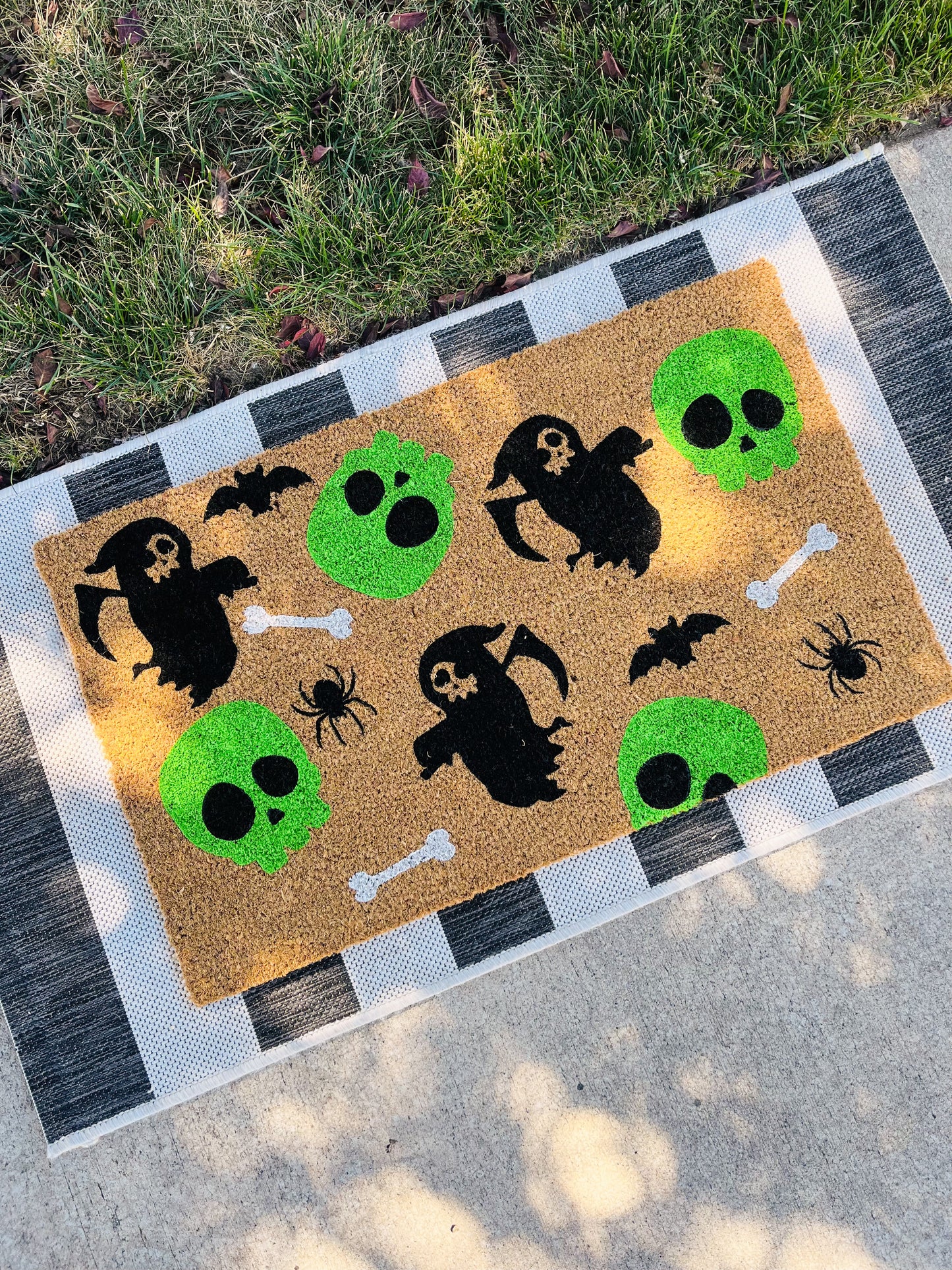 Grim Reaper Doormat